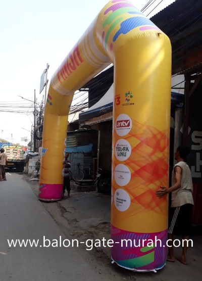 Balon Gate di Bangka Tengah