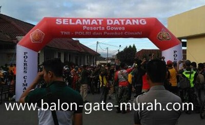 Balon Gate TNI Polri Gowes